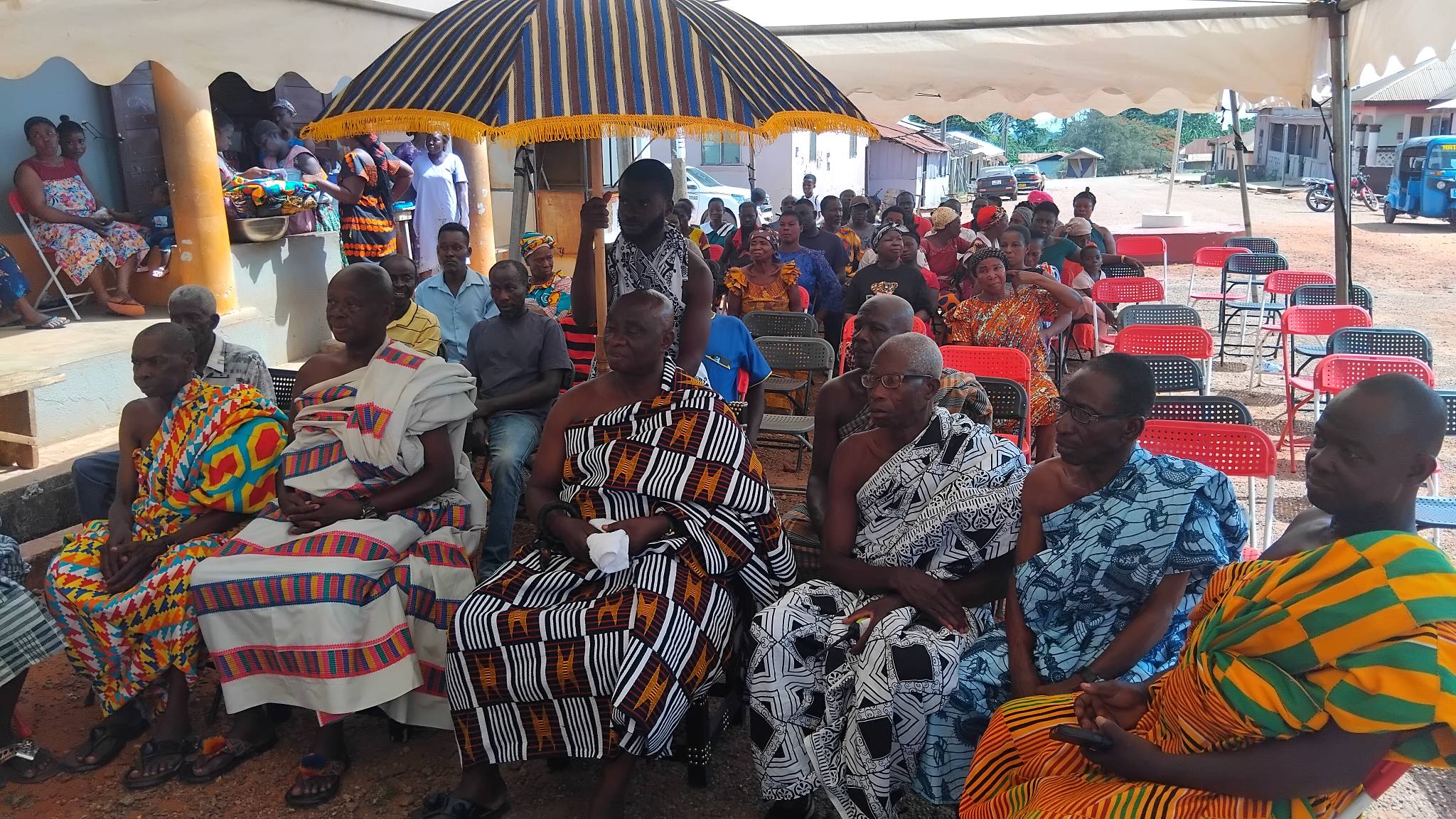 DISTRICT CHIEF EXECUTIVE CONTINUES COMMUNITY ENGAGEMENTS IN KYEBI, ANANSU, DUAMO, AND DADEASE